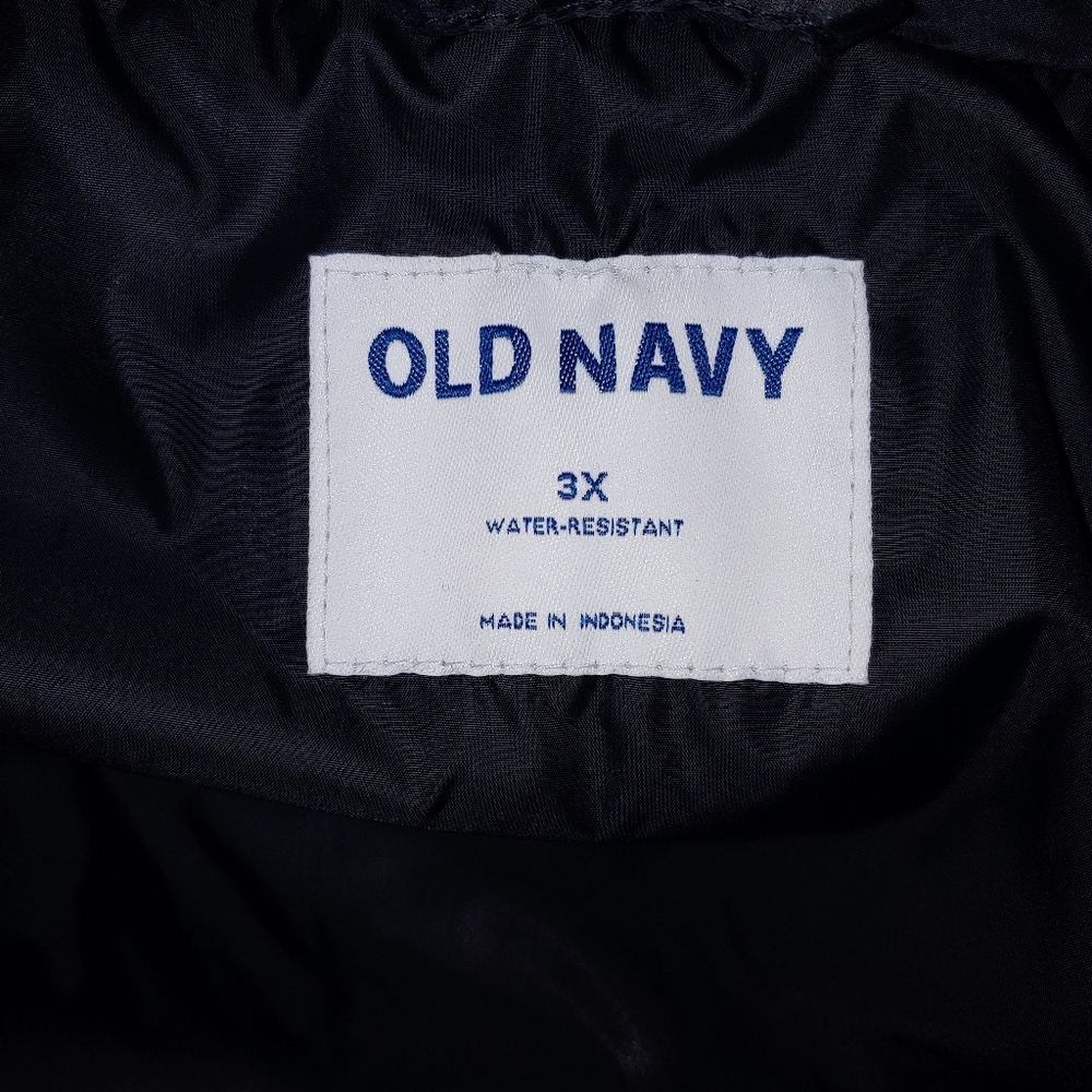 Old Navy Water-Resistant Frost Free Short Puffer Jacket, 3X, Buffalo Plaid - Picture 8 of 9